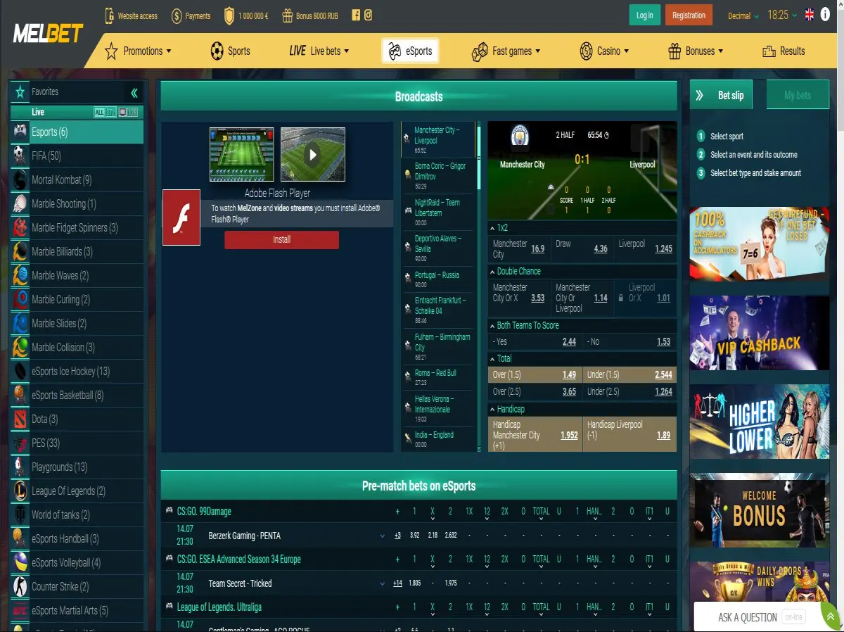 melbet casino review