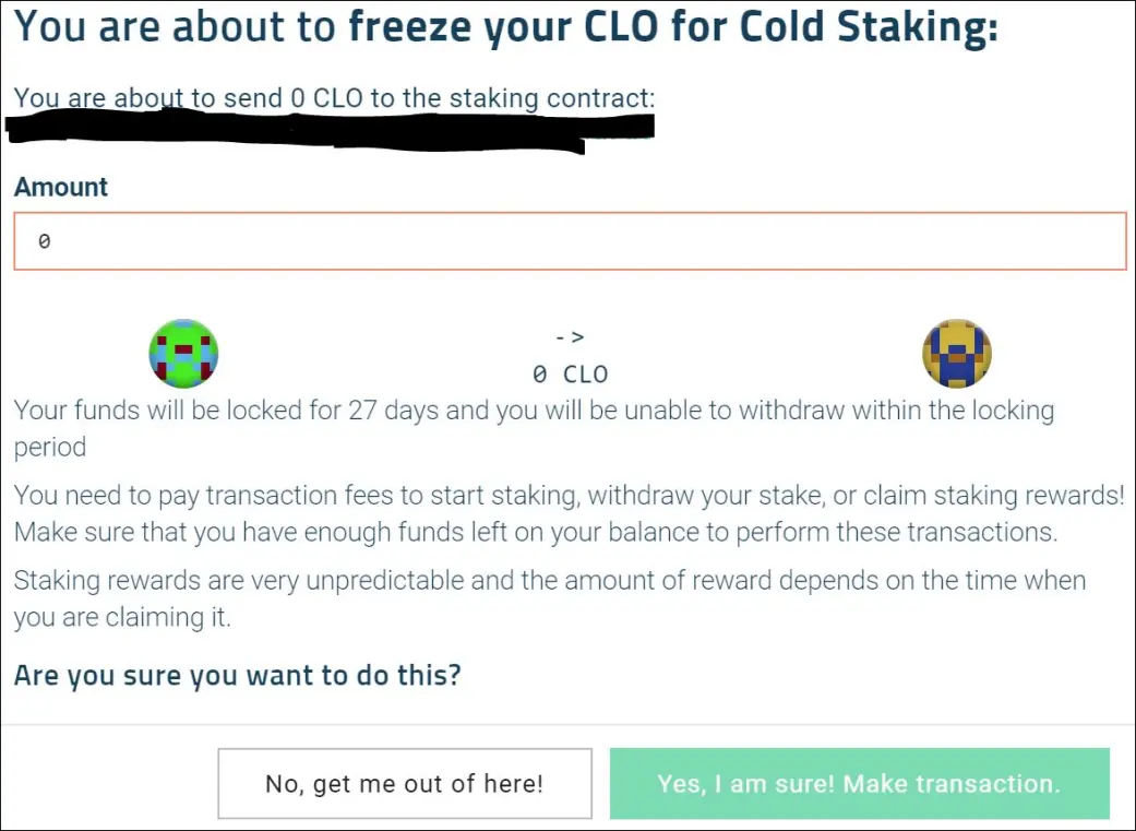 staking clo end