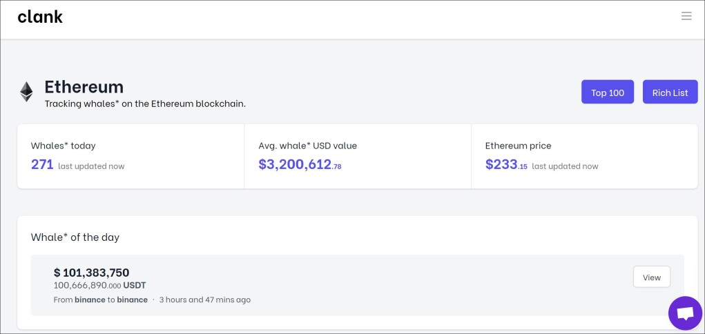 clank blockchain