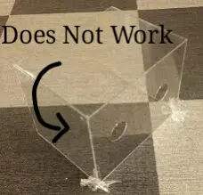 Aerosol box does not work