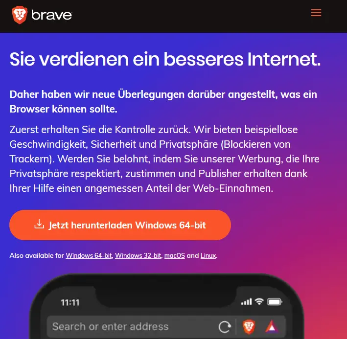 Brave Download