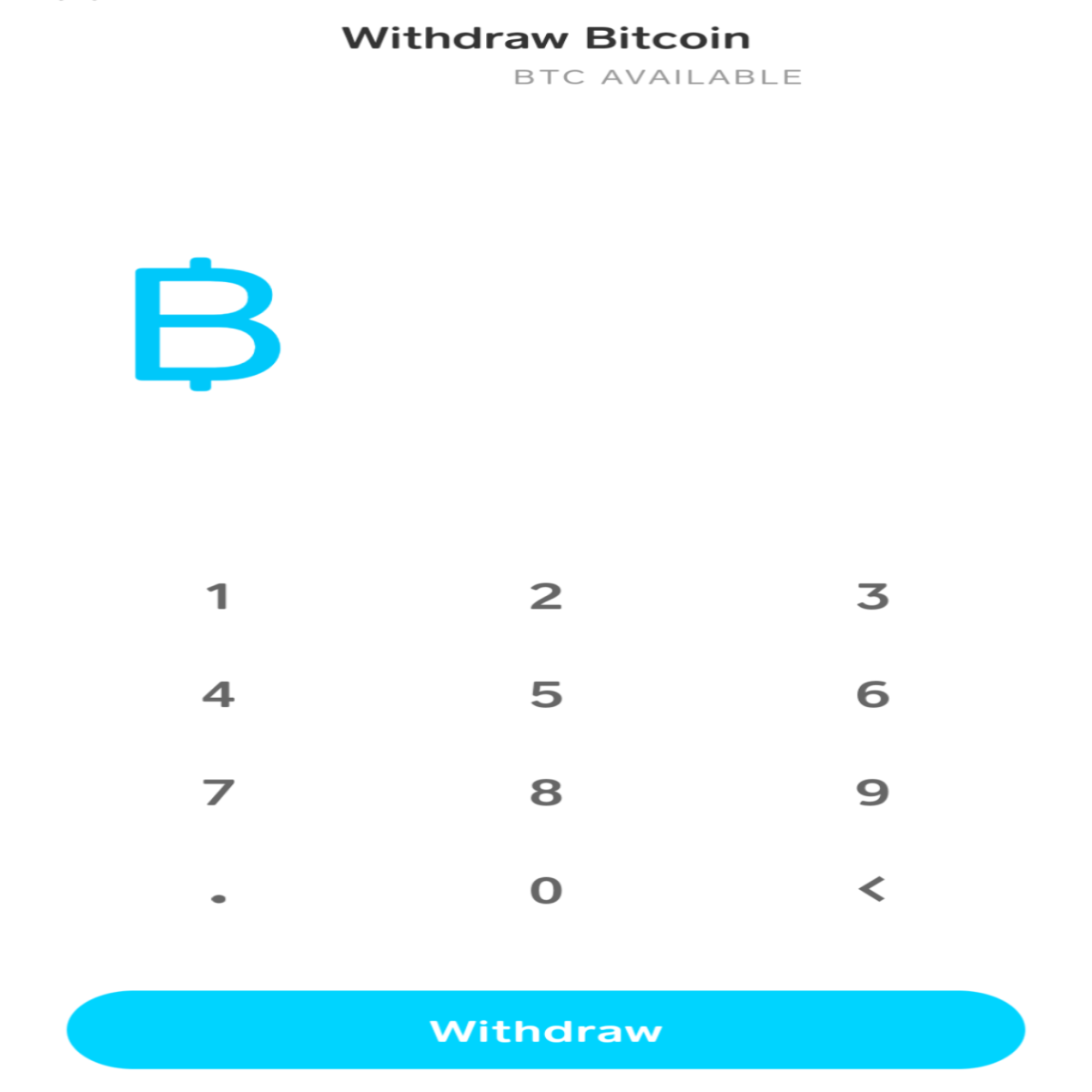 Enter BTC
