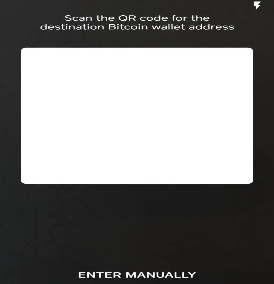 Manual Enter