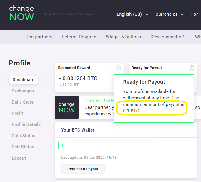 payout