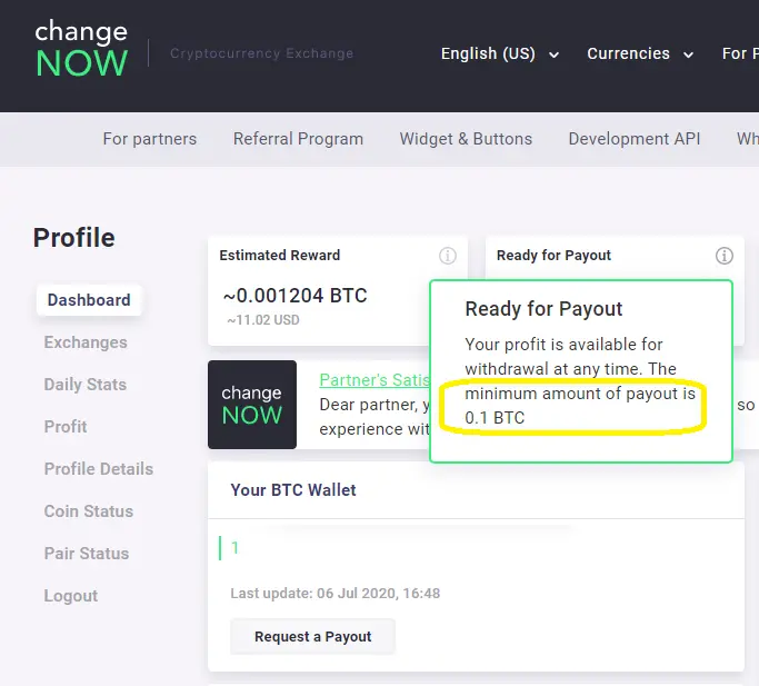 payout