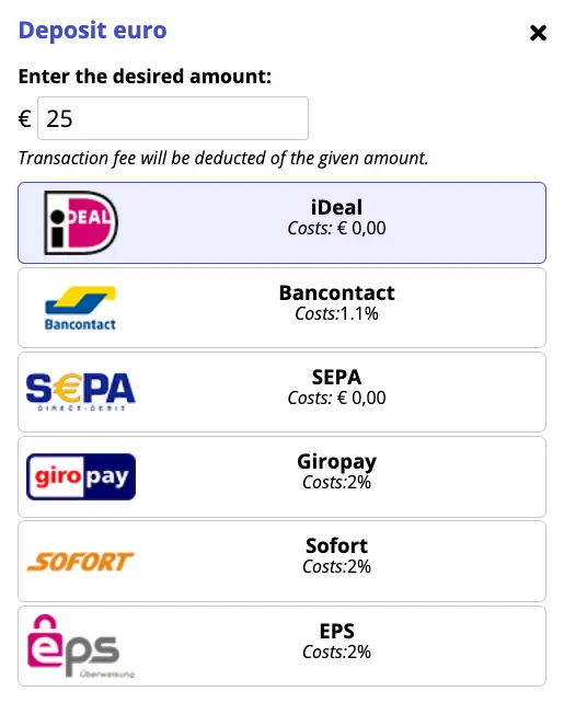 payment on Bitladon