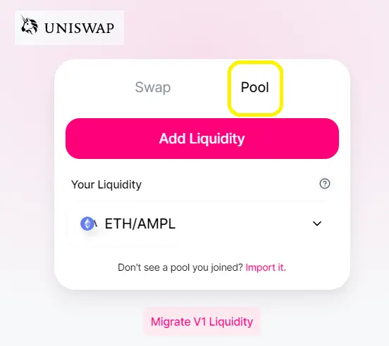 uniswap pool
