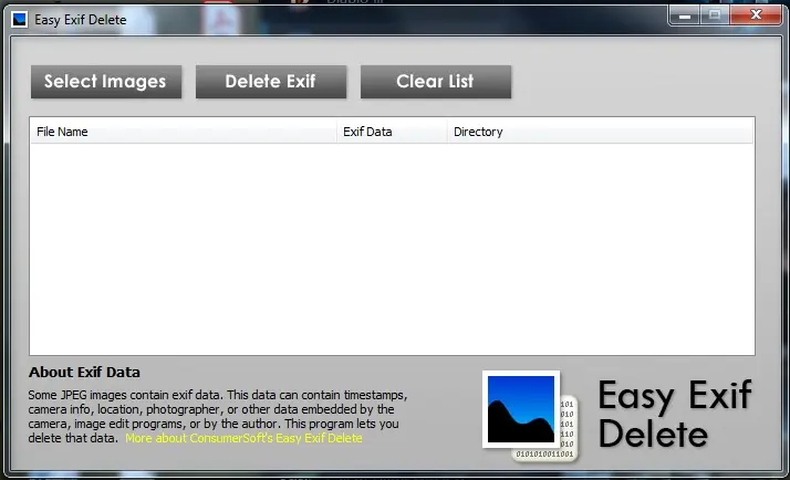 Easy Exif Delete