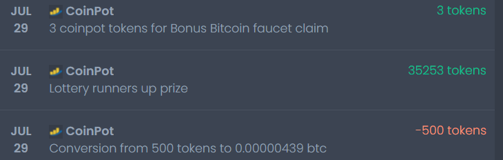 lottery winnings