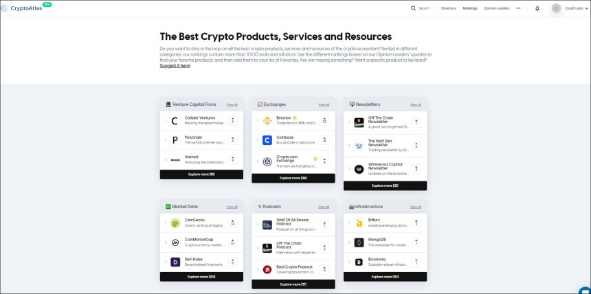products and services