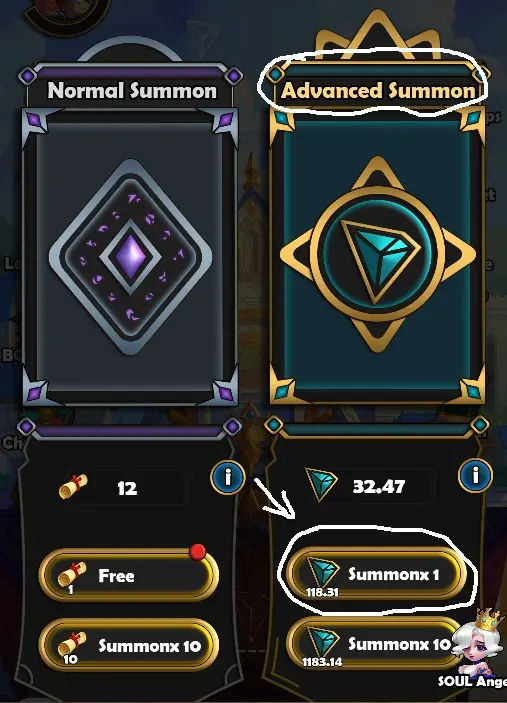 summon 1