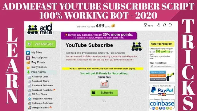 addmefast scripts
