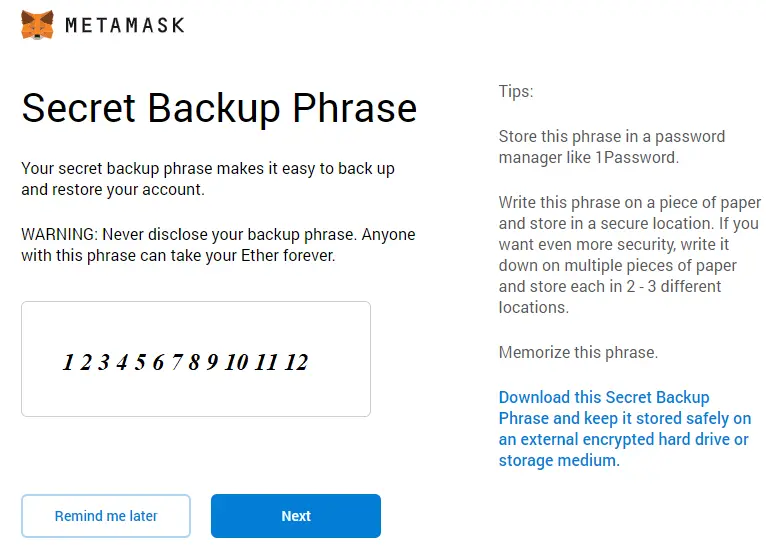 Save Phrase
