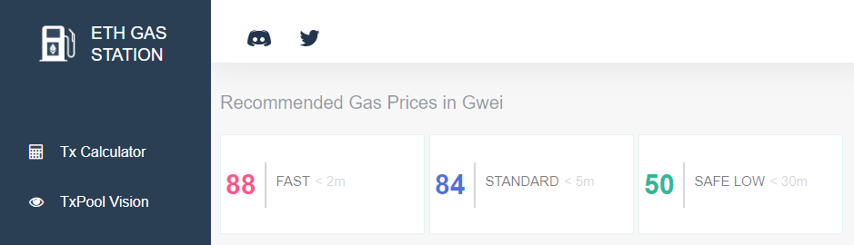 eth gas station