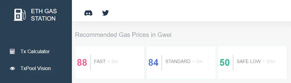eth gas station