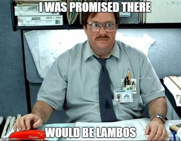 There will hopefully be lambos.