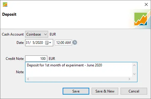 add deposit