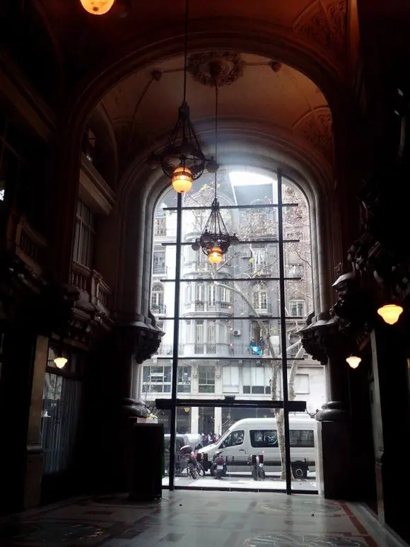 The hall