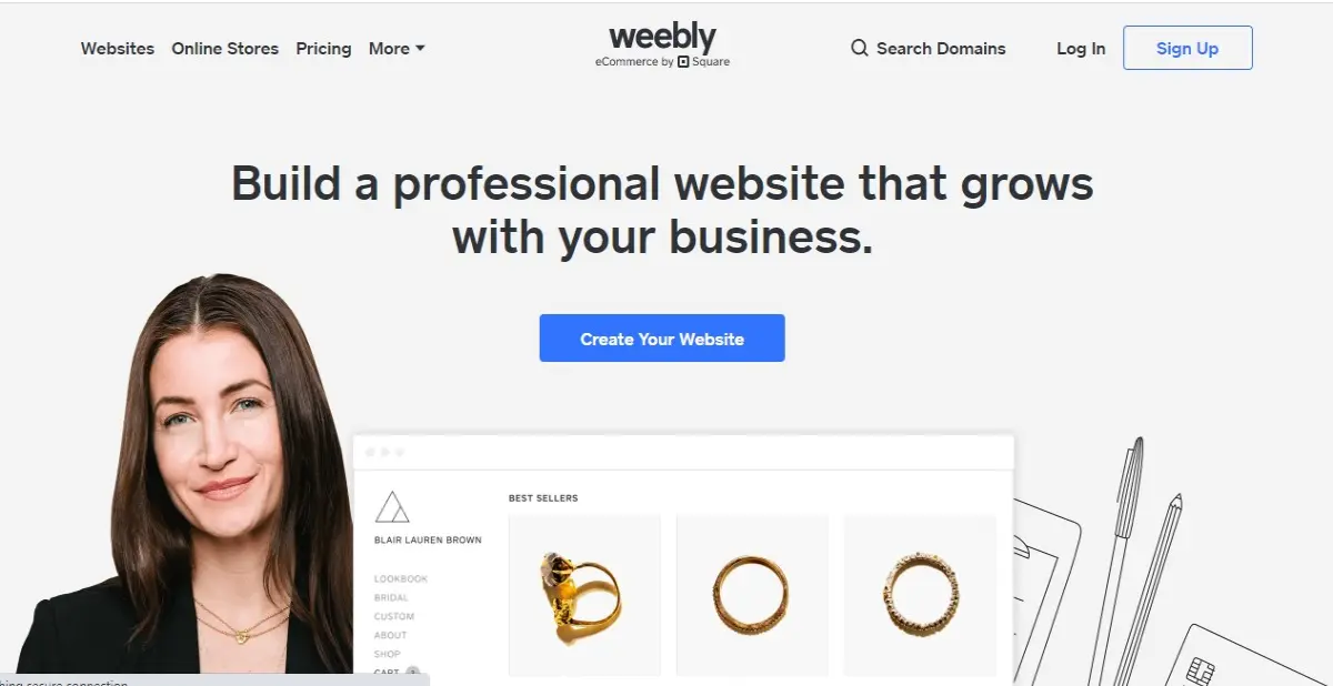 how to create free website