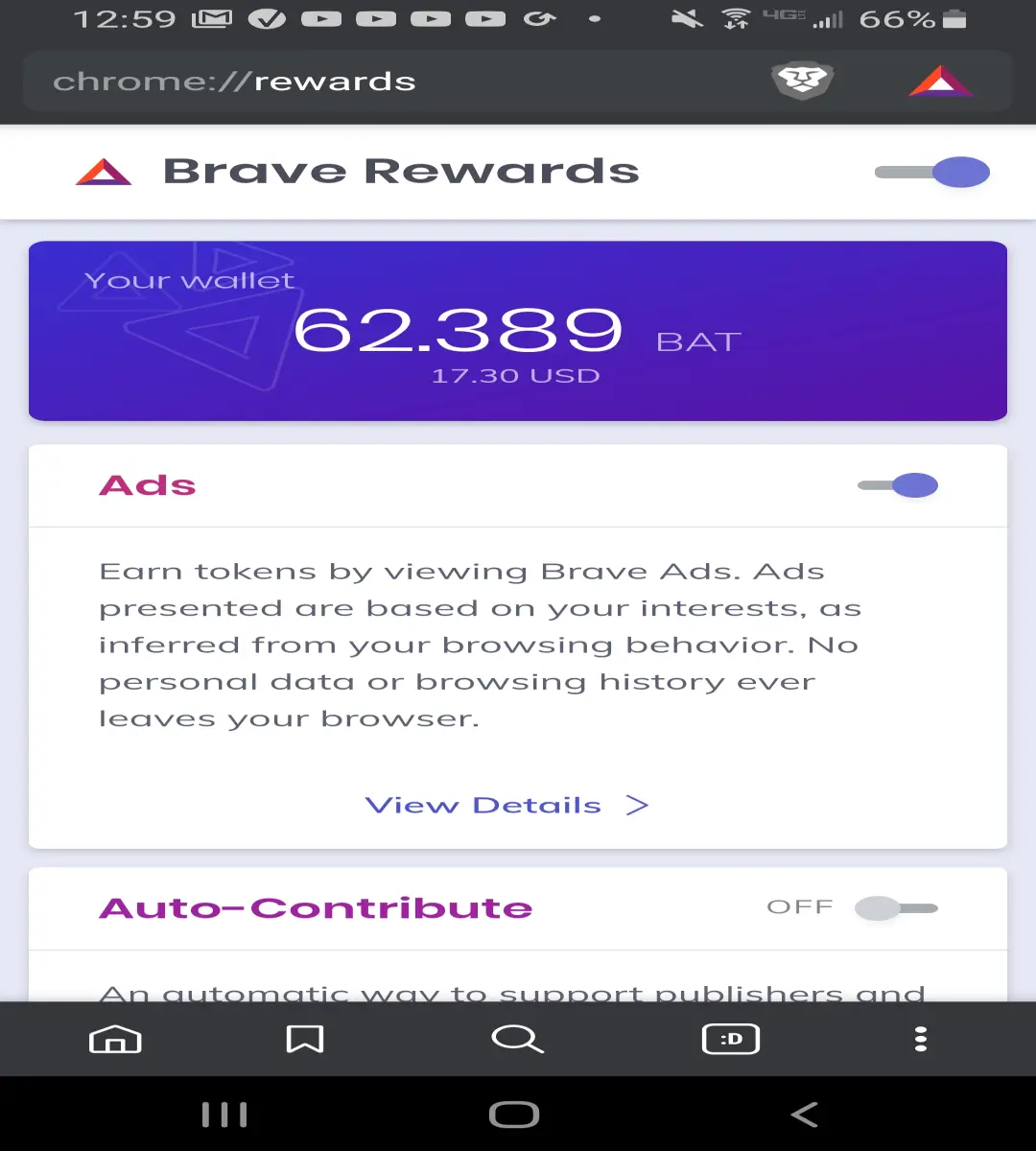 BAT Rewards