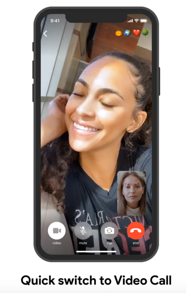 Telegram video call