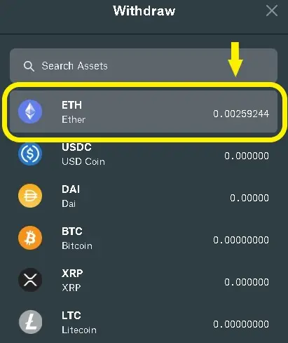 Select ETH3