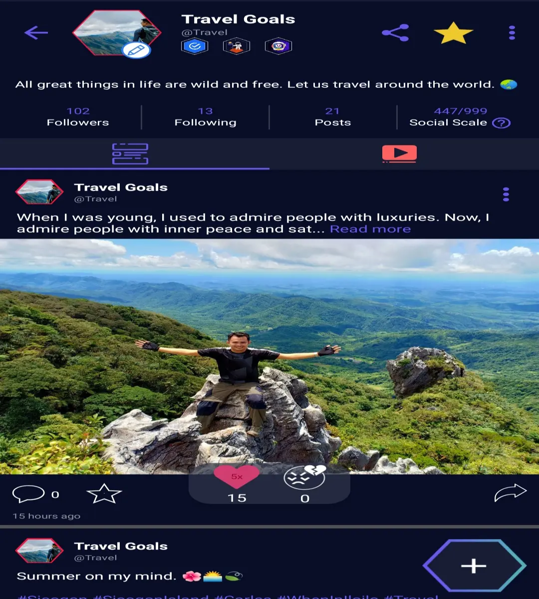 Uhive Space and Social Scale