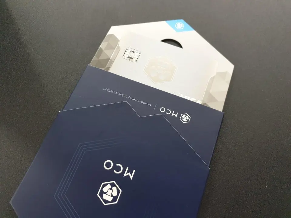 Icy White Card