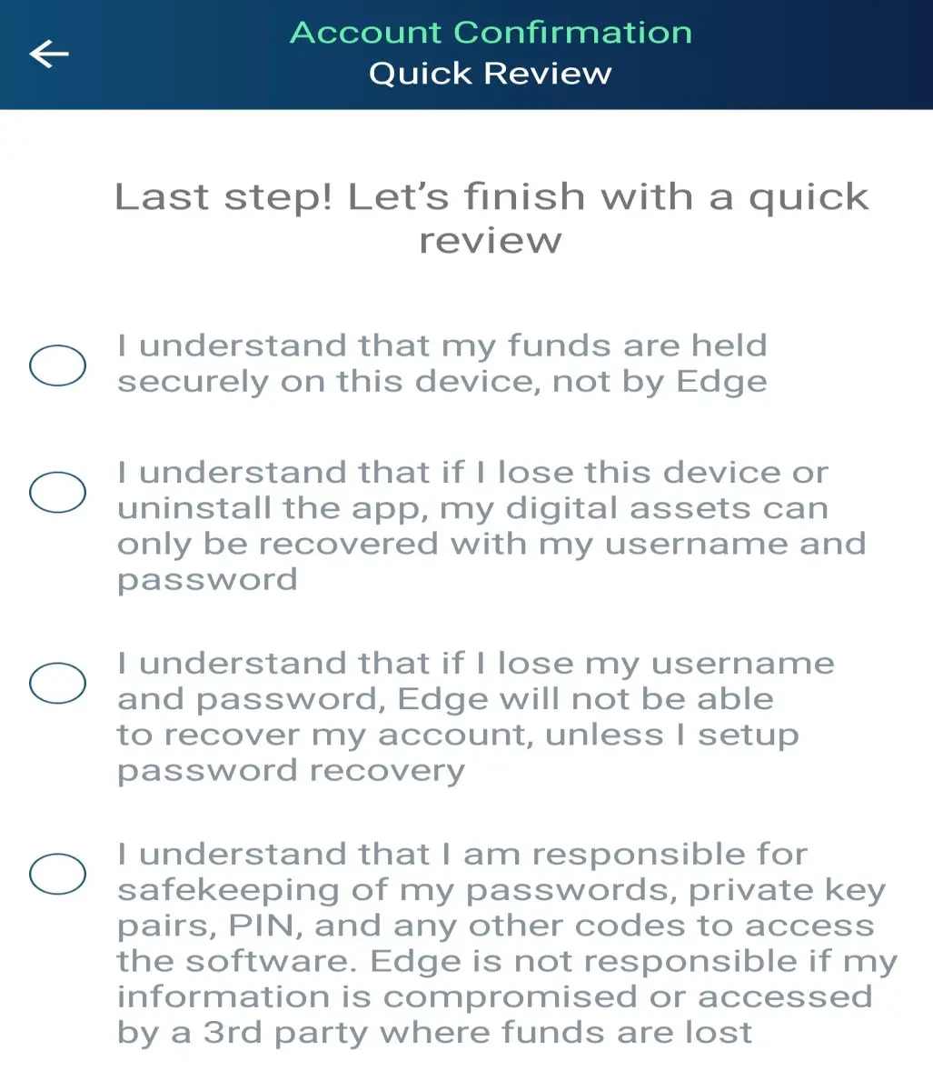 Edge Wallet - Screen 8 | deardanielim