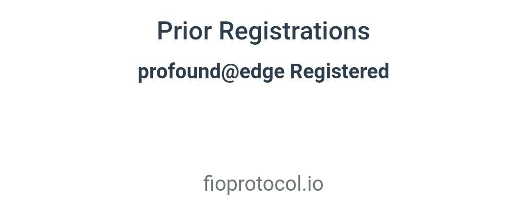 profound@edge Registered! | deardanielim