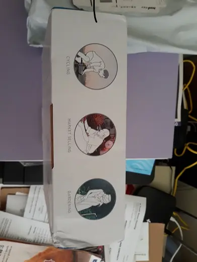 Recommended usage; side of the box