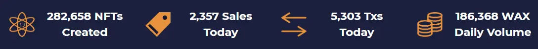 Atomichub stats
