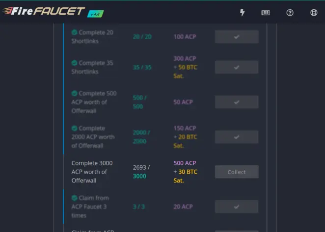 Fire Faucet Tasks