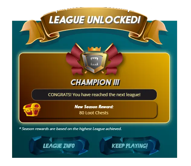 Splinterlands -= Champions League