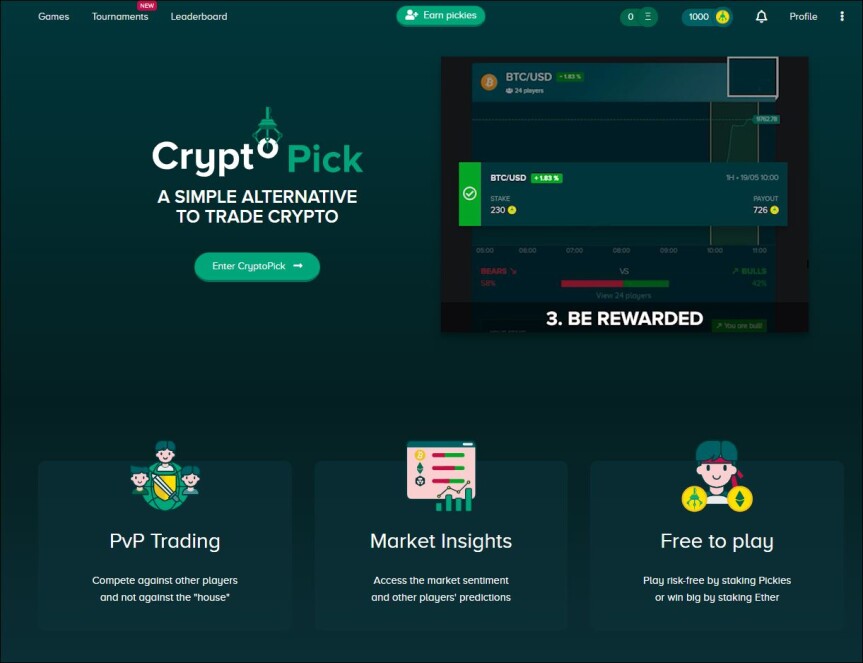 cryptopick main