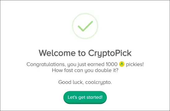 register cryptopick