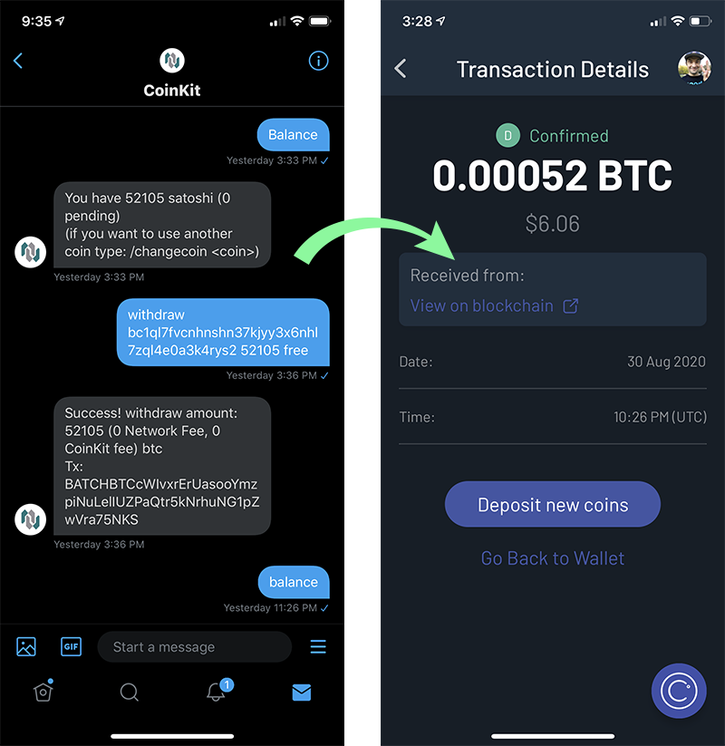 Twitter CoinKit to Celsius
