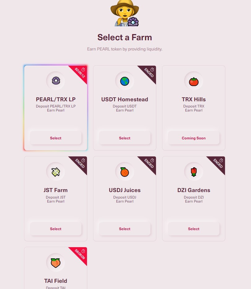 pearl.finance farms. Looks cute but don't be fooled.