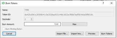 electron cash burn tool