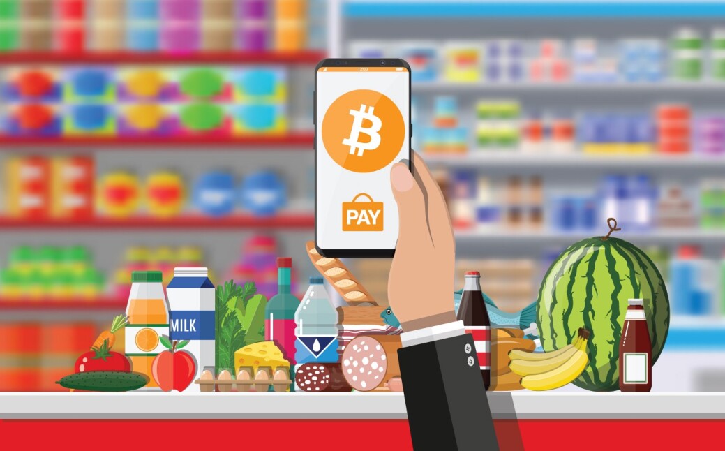 Buying grocery with Bitcoin