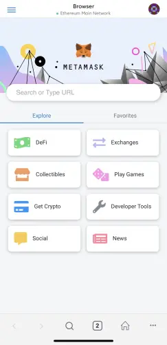 Built in browser