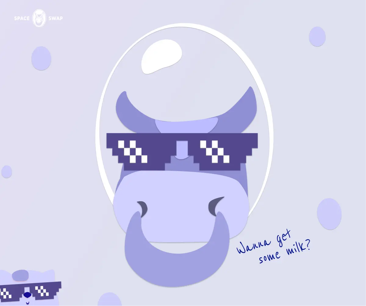 Wanna Get Some Milk? (Image from SpaceSwap Medium Account)