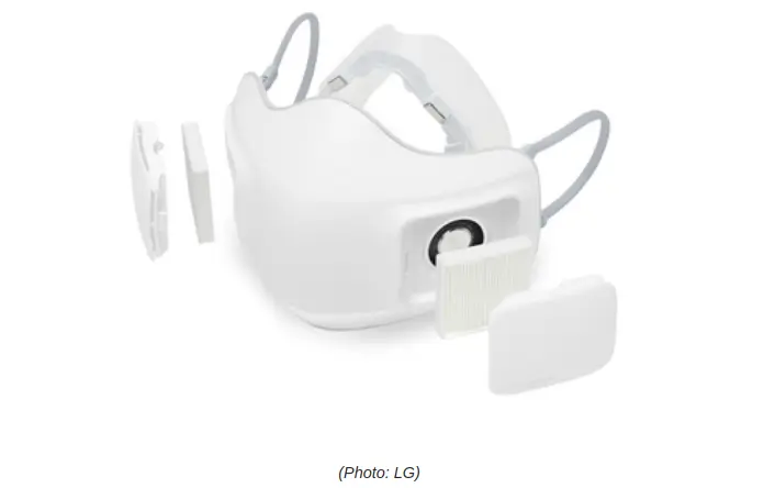 the LG mask
