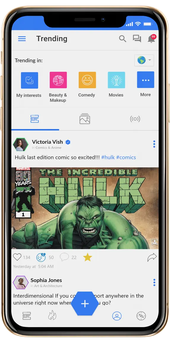 Uhive is a Social Universe