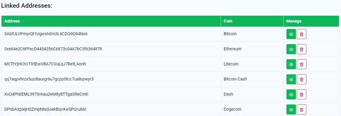 link address faucetpay