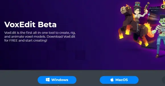 VoxEdit Beta image form The Sandbox