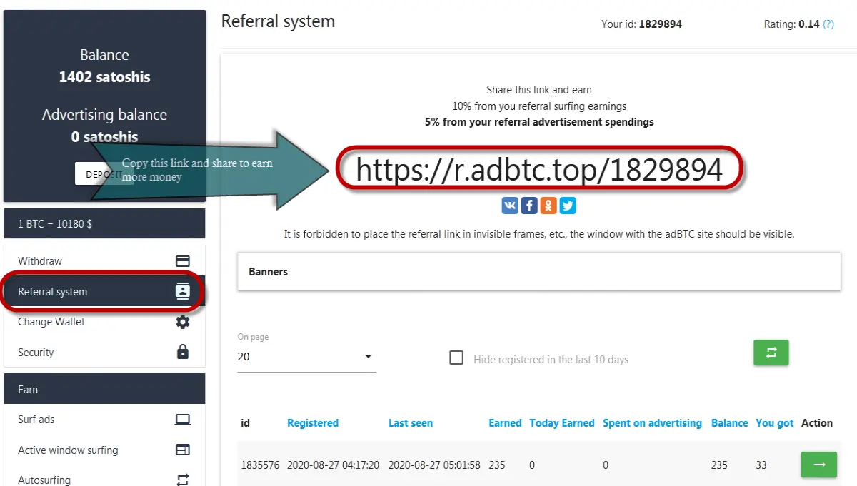 make money adbtc