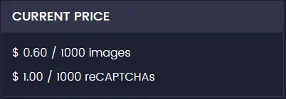 This is the current price of the FCCS