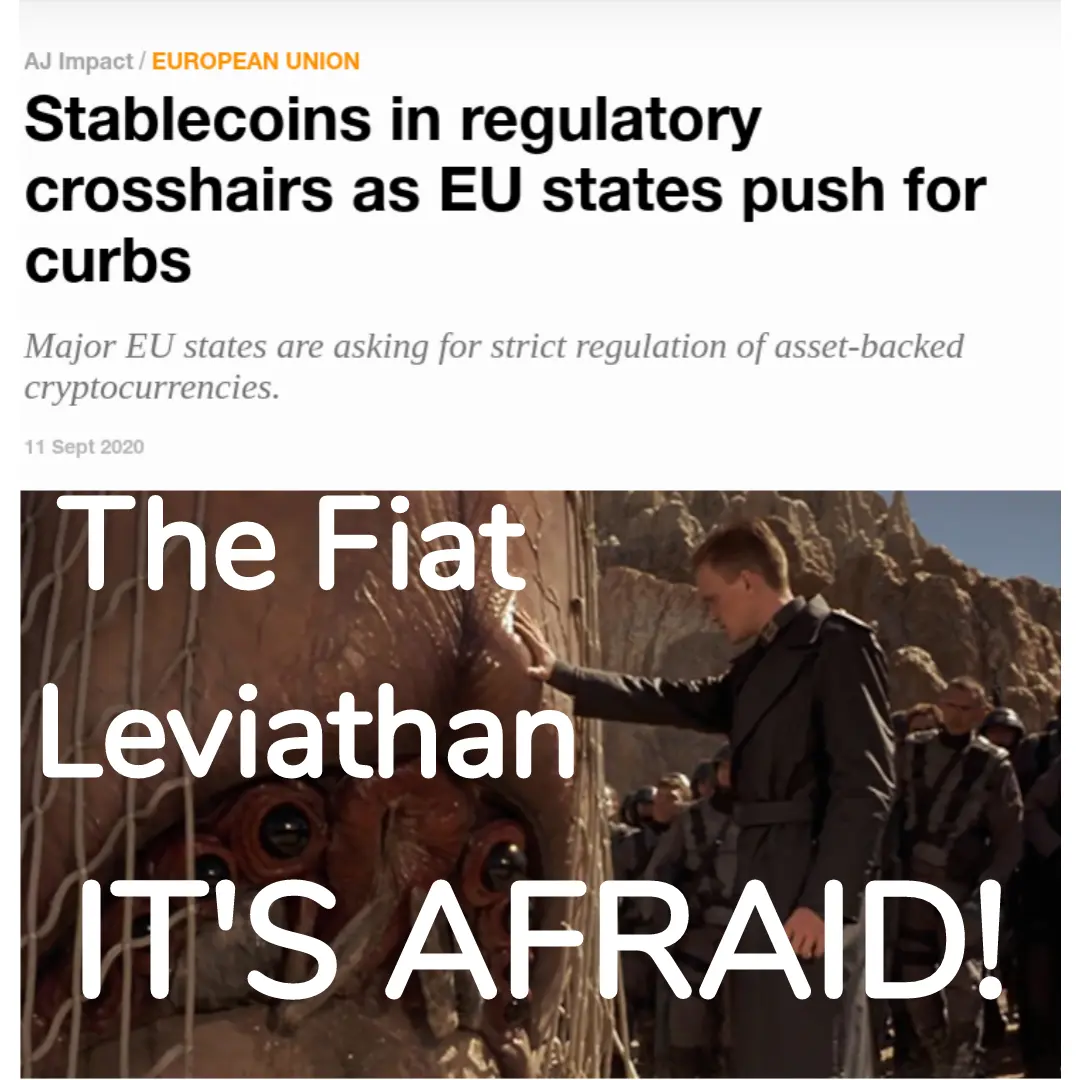 the fiat leviathan is afraid