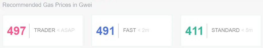 eth gas